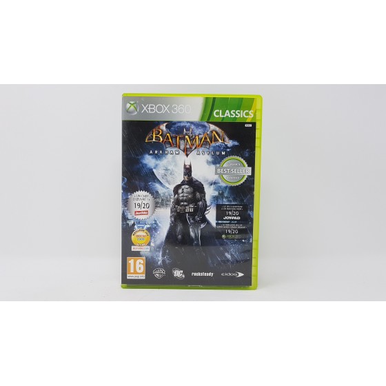Batman Arkham Asylum xbox 360  classics best sellers