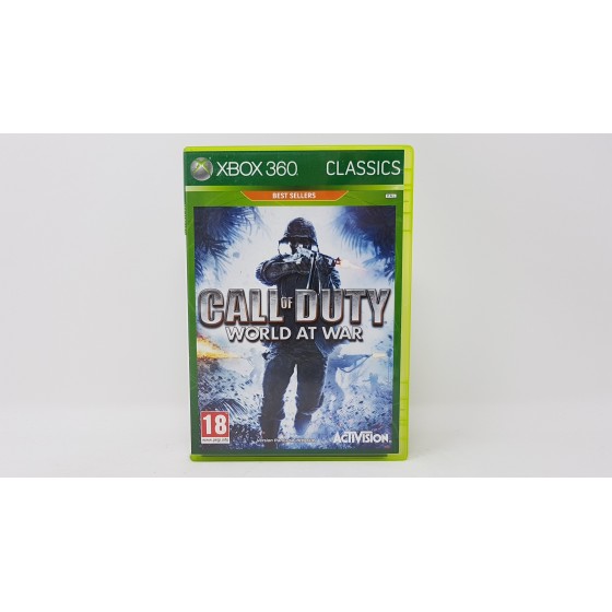 Call of Duty : World at War  xbox 360  classics best sellers
