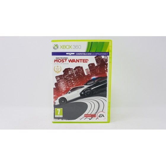 Need for Speed  Most Wanted     xbox  360 (compatible KINECK)