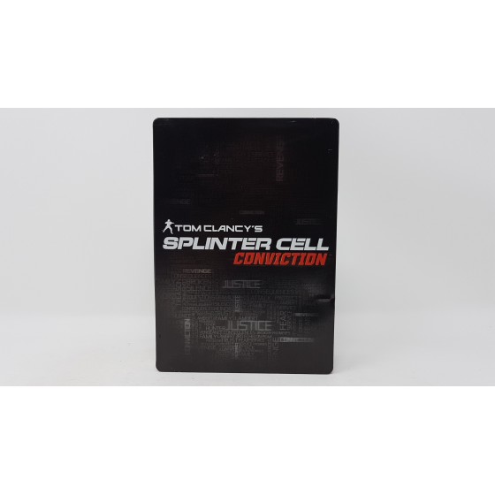 Tom Clancy's  Splinter Cell Conviction  Edition Steelbook  xbox 360