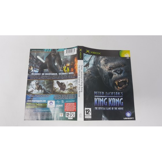 jaquette xbox  peter jackson's king kong the official game of the movie