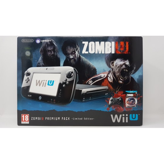 Console Nintendo Wii U (32 Go) Noire - Premium Pack ZombiU