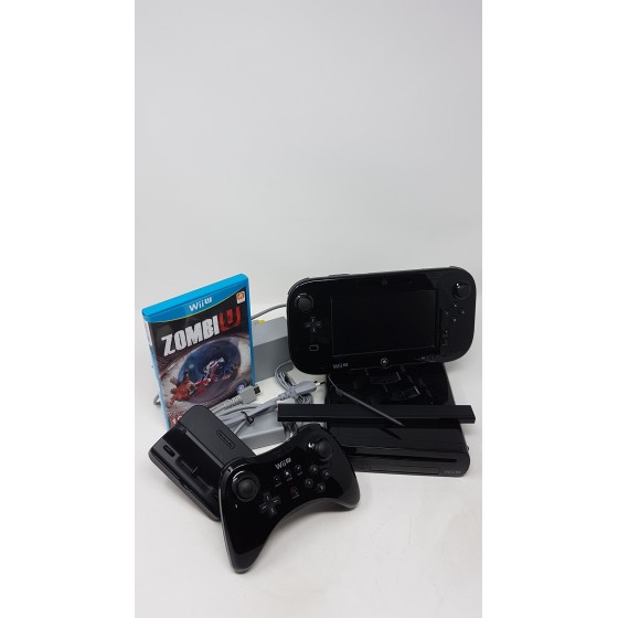Console Nintendo Wii U (32 Go) Noire - Premium Pack ZombiU