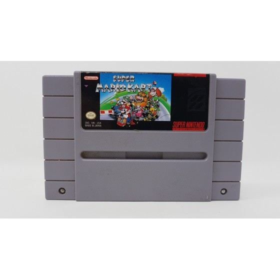 Super Mario Kart super NES...