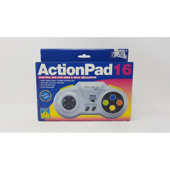 Manette  Action Pad 16 Super Nintendo,sega Mega Drive