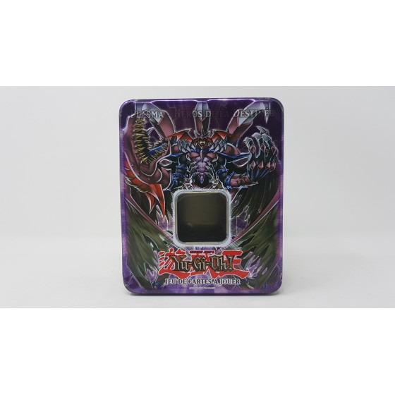 Tin Box Yu-Gi-Oh 2007 Boîtier édition Plasma, Héros de la Destinée (Boite en métal seul)