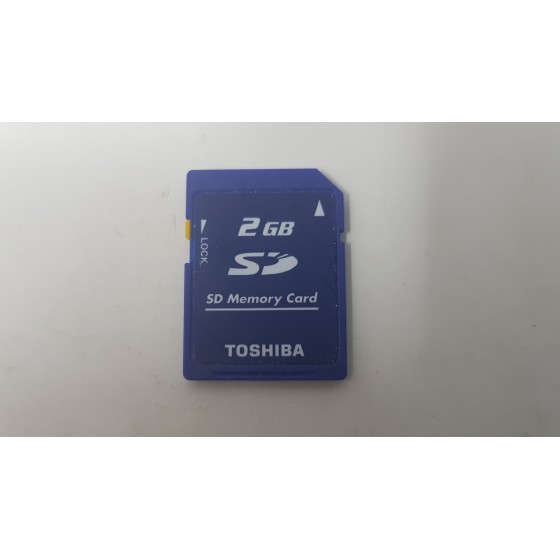 carte SD carte mémoire  2GB Toshiba