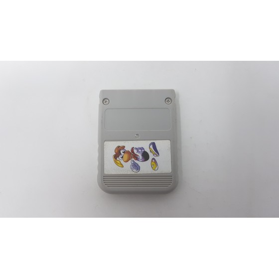 Carte memoire autocollant rayman PSX