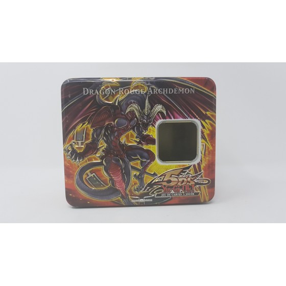 Tin Box Yu-Gi-Oh 5D's  2008   Boîtier édition dragon rouge archdémon (Boite en métal seul)
