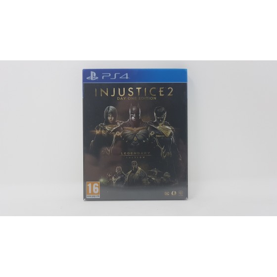 Injustice 2 - Legendary Edition day one ps4 (STEEL BOOK)