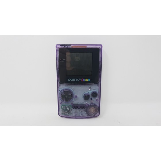 Console game boy color  violet translucide
