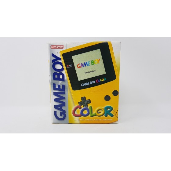 Console game boy color   jaune
