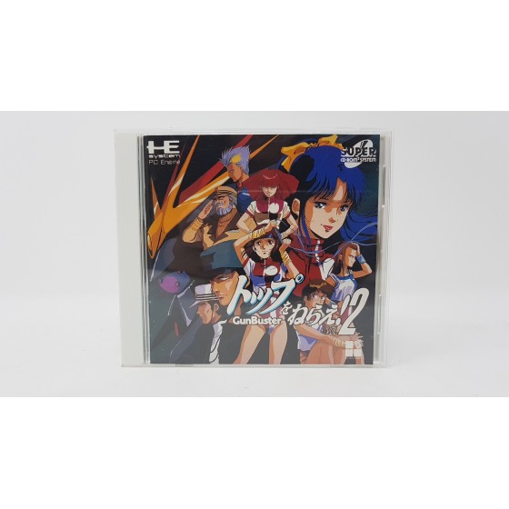 Top o Nerae !  GunBuster Vol. 2 Nec CD-ROM² (import japonais)