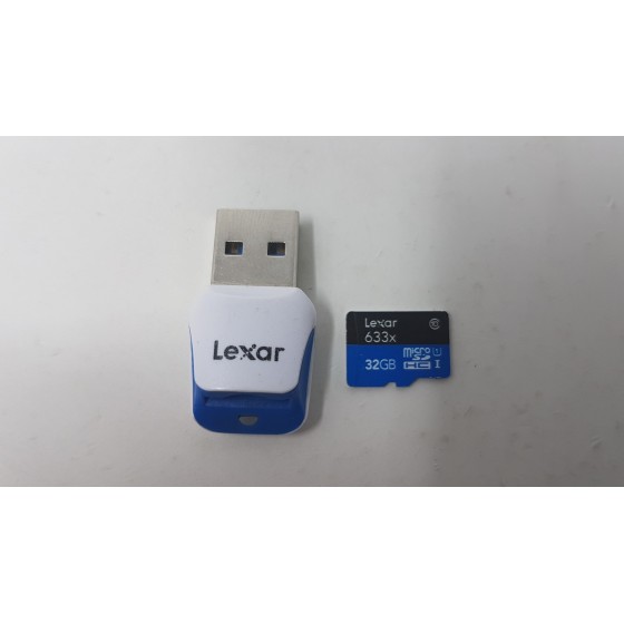 LEXAR - 633x Micro SDHC™ UHS-1 Carte Micro SD Haute-Performance 32GB Class 10