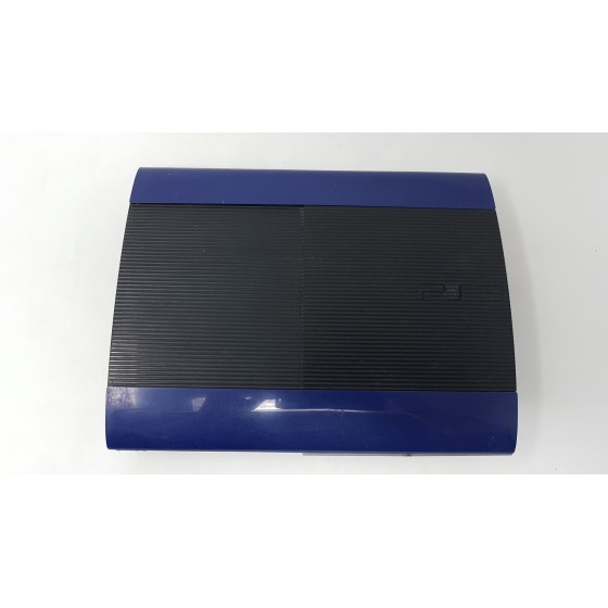 Console Playstation 3 Ultra Slim (12 Go) - bleu / noir    PS3 avec Manette Non Officielle Two Dots