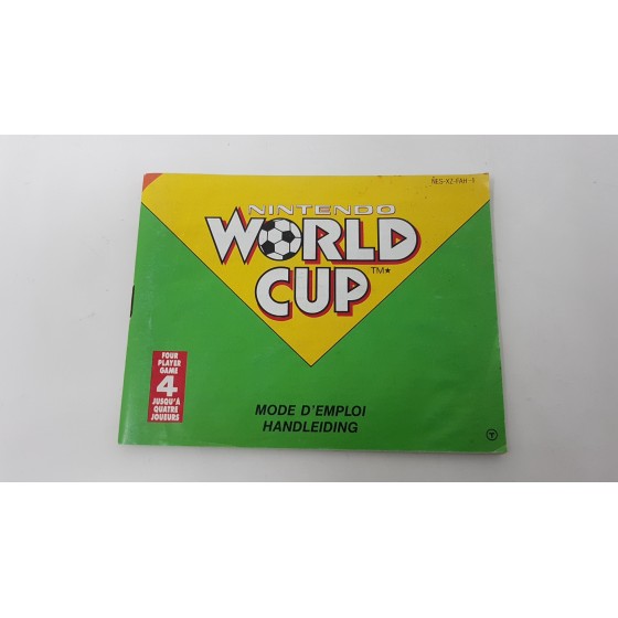 NOTICES /MANUELS    nintendo nes Nintendo World Cup