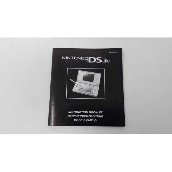 NOTICES /MANUELS notice nintendo DS