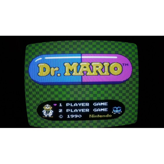 Dr. Mario 1990  nintendo PlayChoice-10 SUPER DE-LUXE   Borne d'arcade