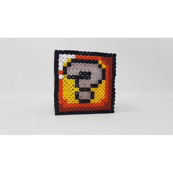 point d'interrogation Super Mario Pixel Art