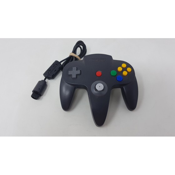 Manette officiel  noir Nintendo 64