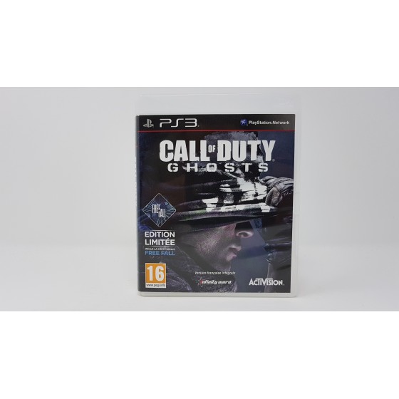 call of duty ghosts ps3  edition  limitée freefall