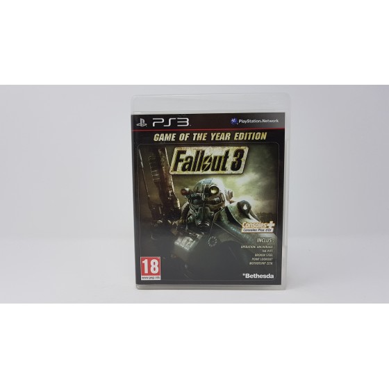 fallout 3 game of the year edition ps3