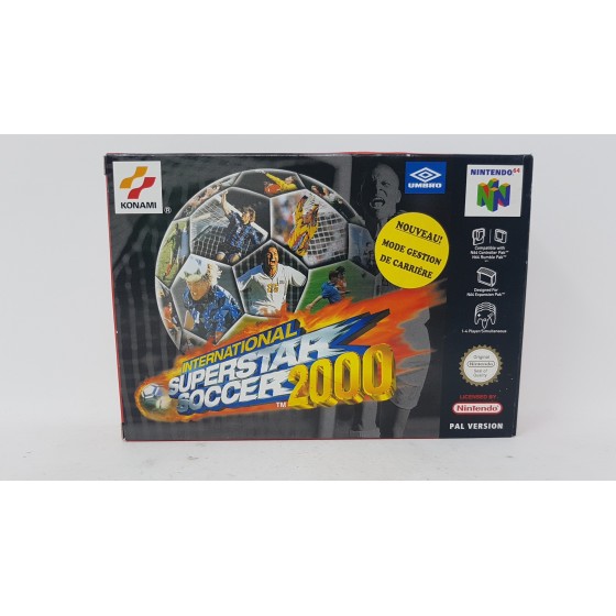 International Superstar Soccer 2000 ISS Nintendo 64