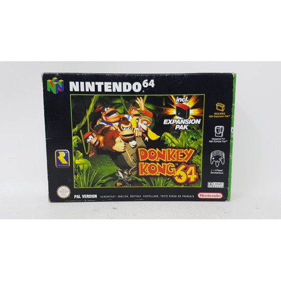 Donkey Kong 64 avec ram pak  Nintendo 64