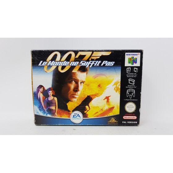007 Le monde Ne Suffit Pas  Nintendo 64