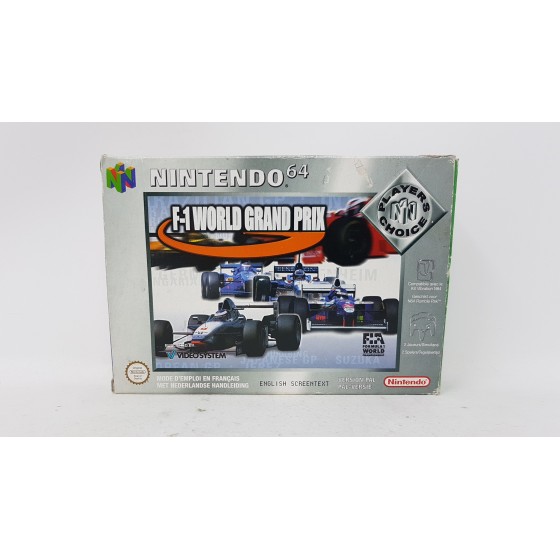 F1 World Grand Prix Player's Choice Nintendo 64
