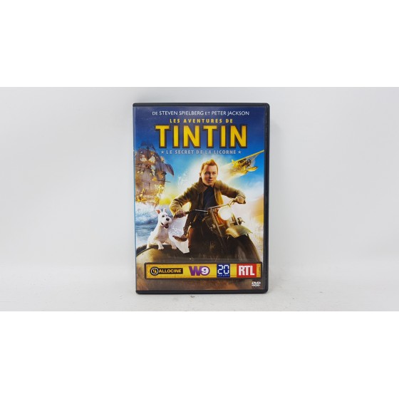LES AVENTURES DE TINTIN : LE SECRET DE LA LICORNE dvd
