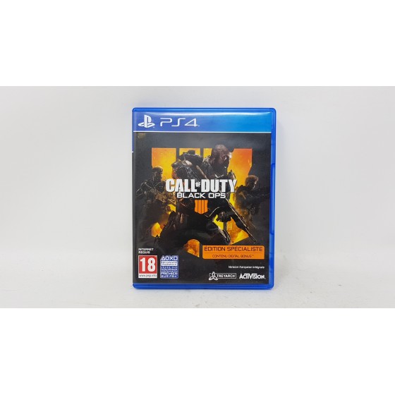 Call Of Duty : Black Ops IIII - Edition Spécialiste PS4