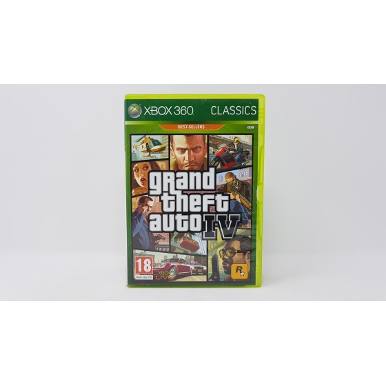 Grand Theft Auto IV  xbox 360 CLASSICS BEST SELLERS