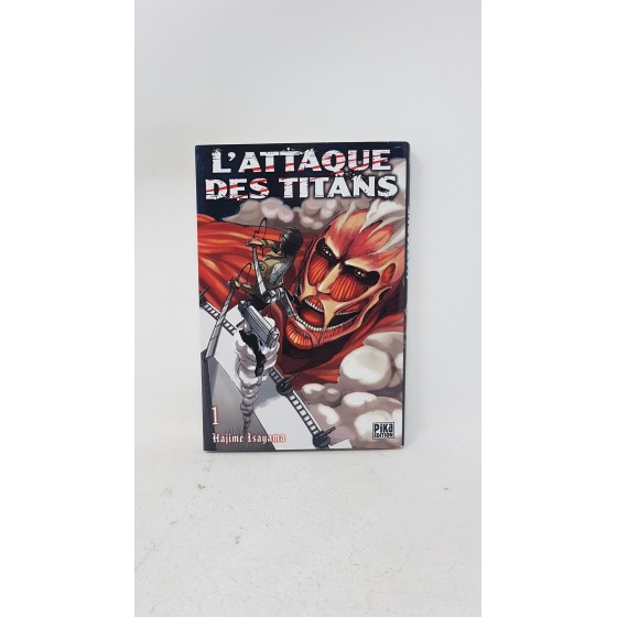 L'Attaque des Titans VOLUME 1   PIKA EDITION