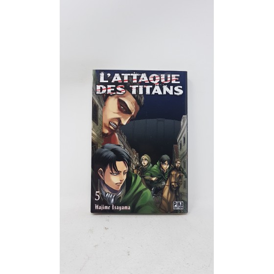 L'Attaque des Titans VOLUME 5   PIKA EDITION