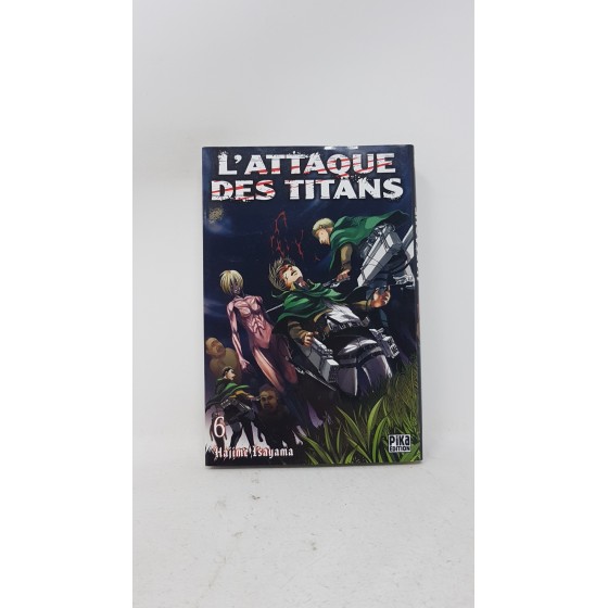 L'Attaque des Titans VOLUME 6   PIKA EDITION
