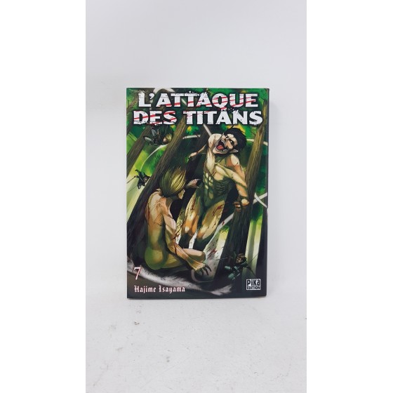 L'Attaque des Titans VOLUME 7   PIKA EDITION