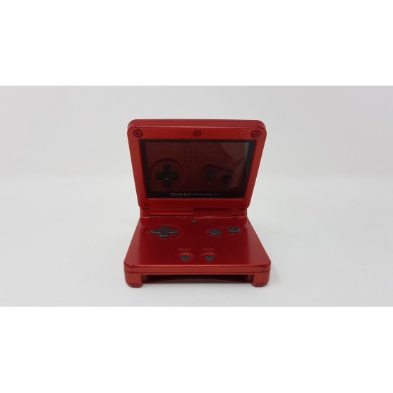Console  Game Boy Advance SP Rouge  Appareils HS nue sans cache batterie
