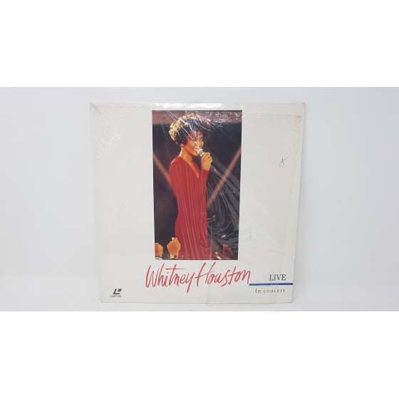 Whitney Houston ‎– Live In Concert LASERDISC