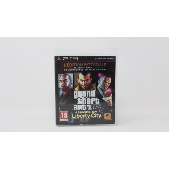 Grand Theft Auto IV : Edition Intégrale  ps3