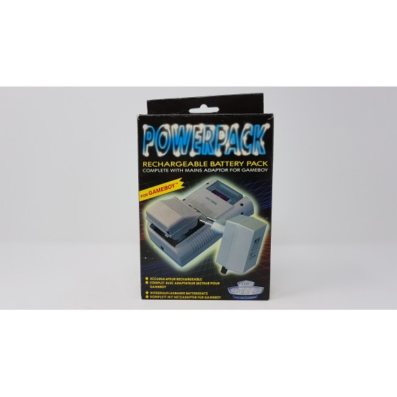 POWER PACK RECHARGEABLE BATTERY PACK + ADAPTATEUR POUR game boy