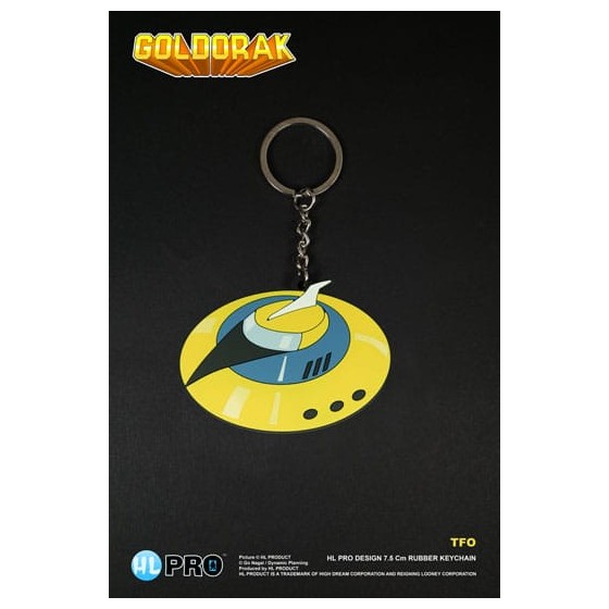 Goldorak porte-clés caoutchouc TFO 7 cm