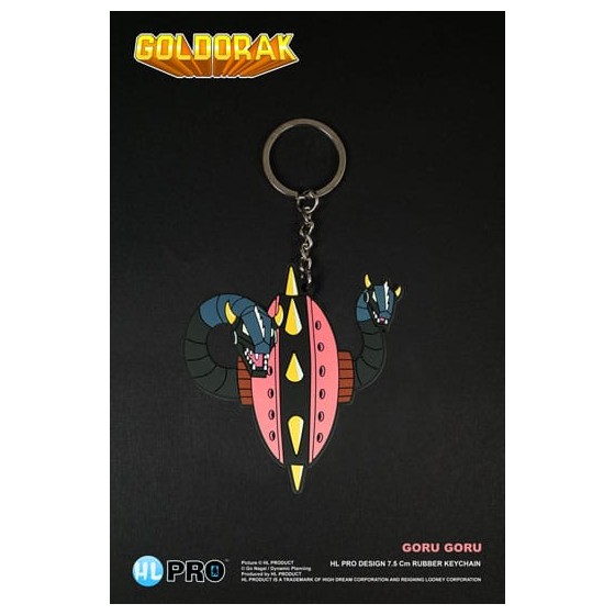 Goldorak porte-clés caoutchouc Goru Goru 7 cm Porte-clés Goldorak