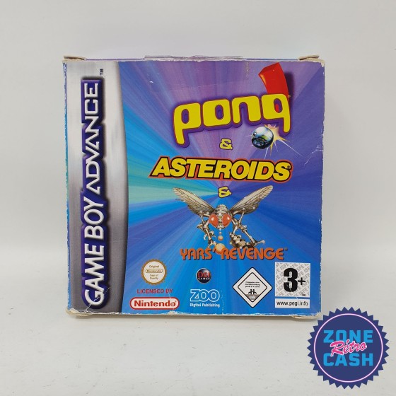 Pong & Asteroids & Yars Revenge