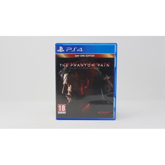 Metal Gear Solid V  The Phantom Pain  édition day one    ps4